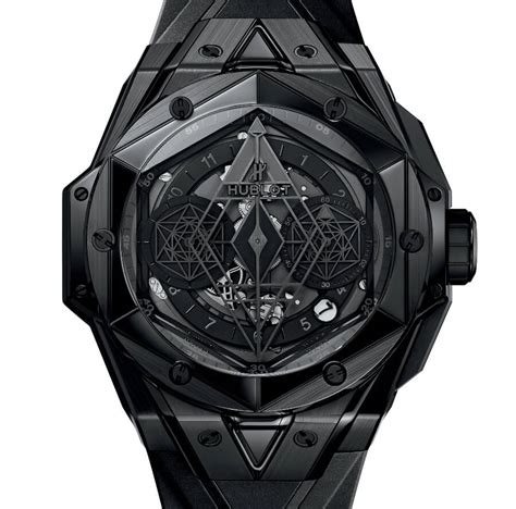 hublot big bang sang bleu 2 all black price|hublot sang bleu for sale.